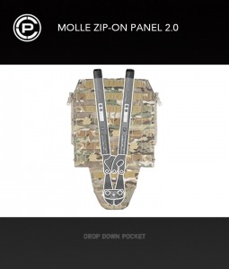 Crye MOLLE Zip-On Panel 2.0